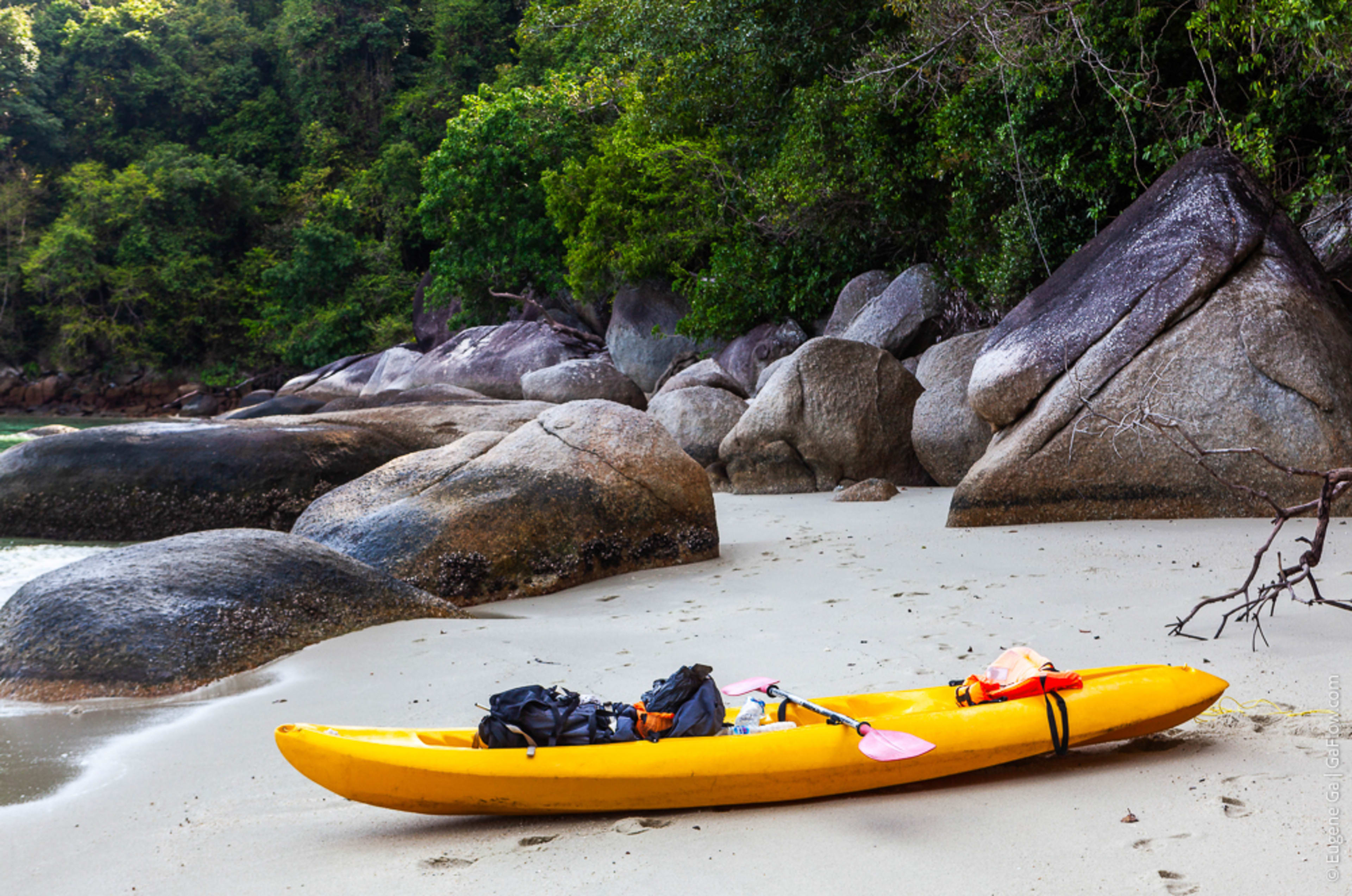 Kayak, Koh Adang