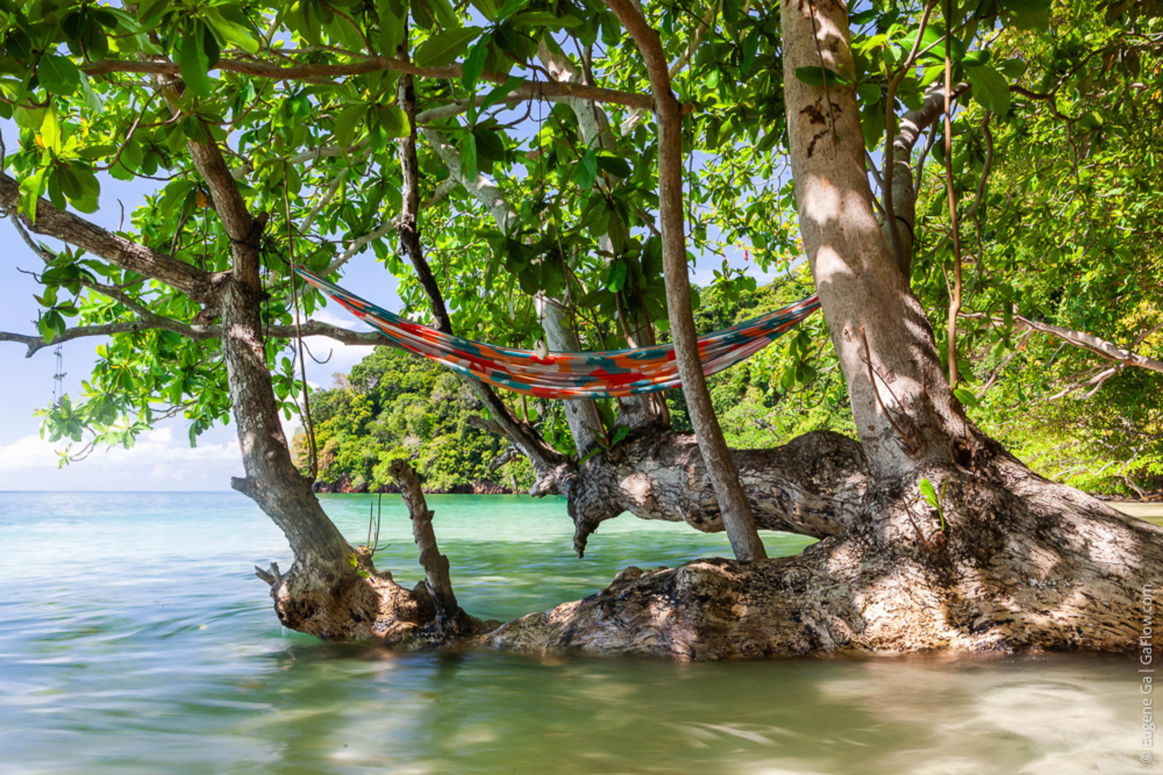 Koh Kradan, Hammocking