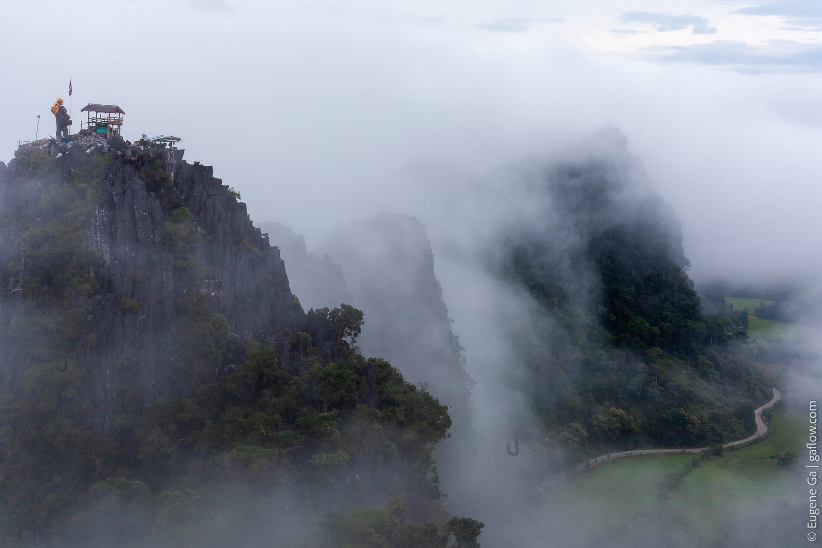 Misty Cliffs